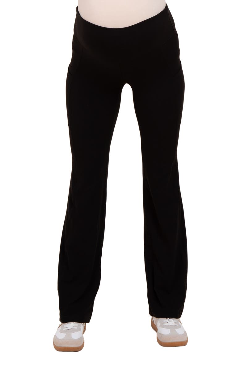 PinkBlush Active Pocket Flared Leggings, Alternate, color, 