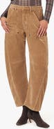 Habitual Harper Corduroy Cropped Barrel Pants