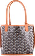 Pre-Owned Goyard Anjou Reversible Tote Coated Canvas Mini