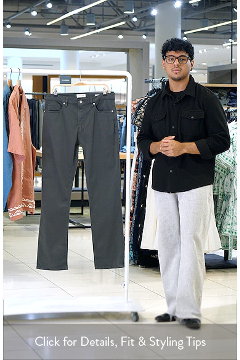 Modern Straight Leg Jeans video