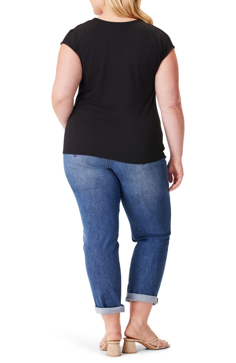 NIC+ZOE Everyday Jersey Cap Sleeve Top, Alternate, color, 