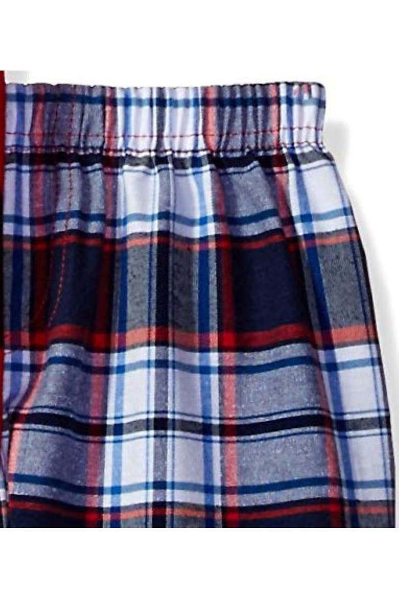 Mickey Mouse T-Shirt & Plaid Shorts Set, Alternate, color, Red