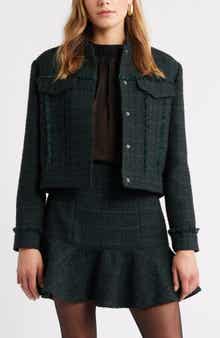 Treasure & Bond Tweed Bouclé Jacket