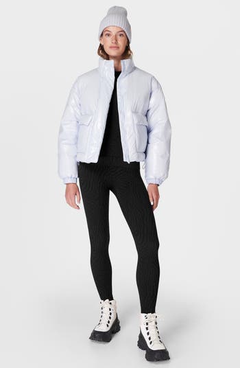 Sweaty Betty Shine Crop Puffer Jacket | Nordstrom