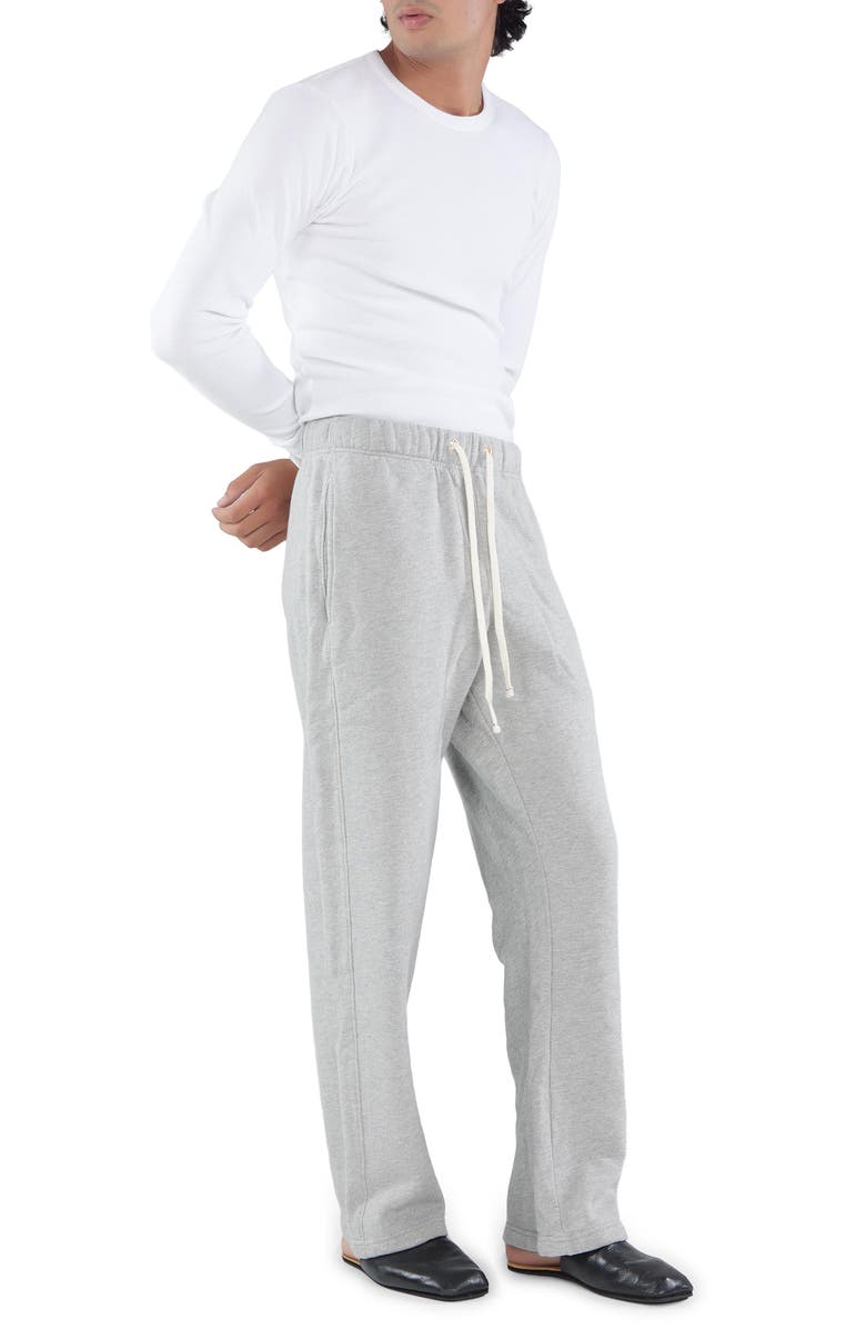 Les Tien Heavyweight Classic Pant, Alternate, color, Heather Grey