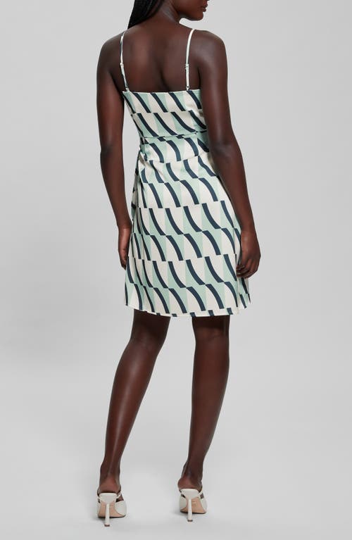Guess Solona Faux Wrap Minidress