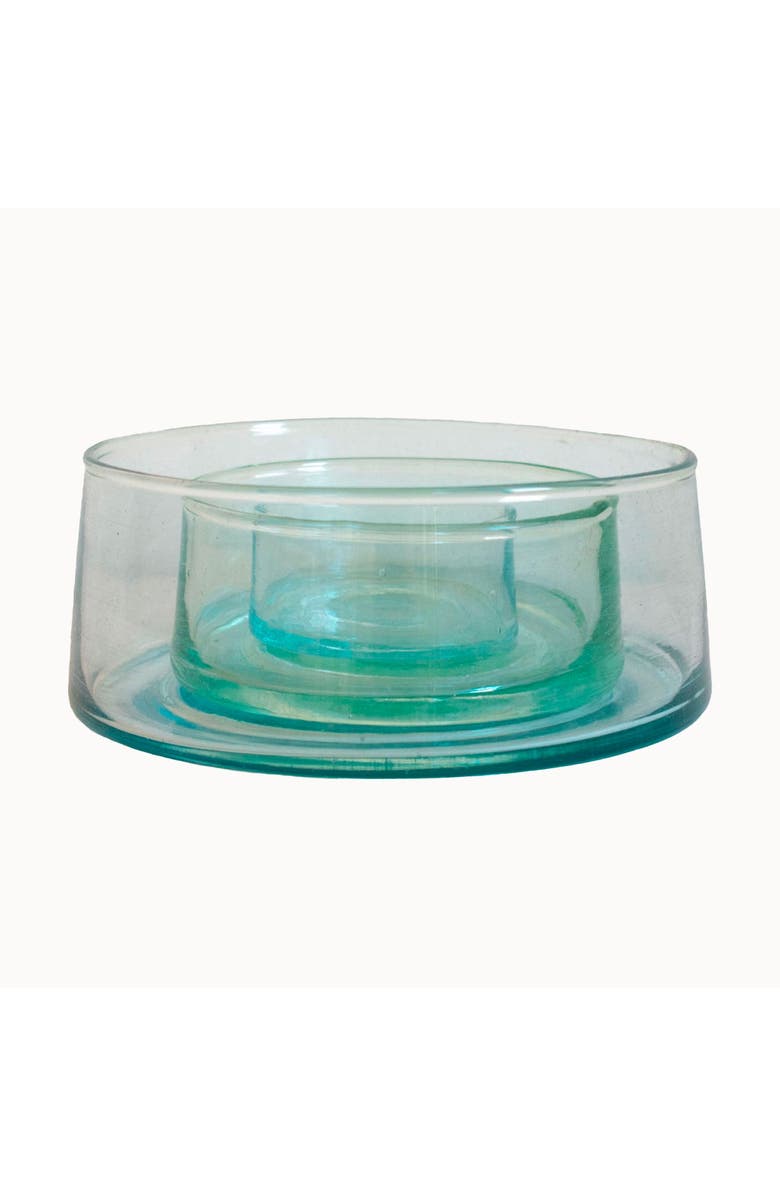 Apartment F Moroccan Handblown Glass Nesting Dishes, Alternate, color, Clear - Medium