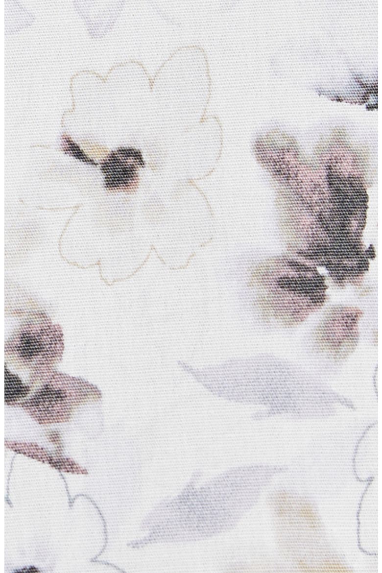 Norton Floral Stretch Button-Up Shirt, Alternate, color, LILAC