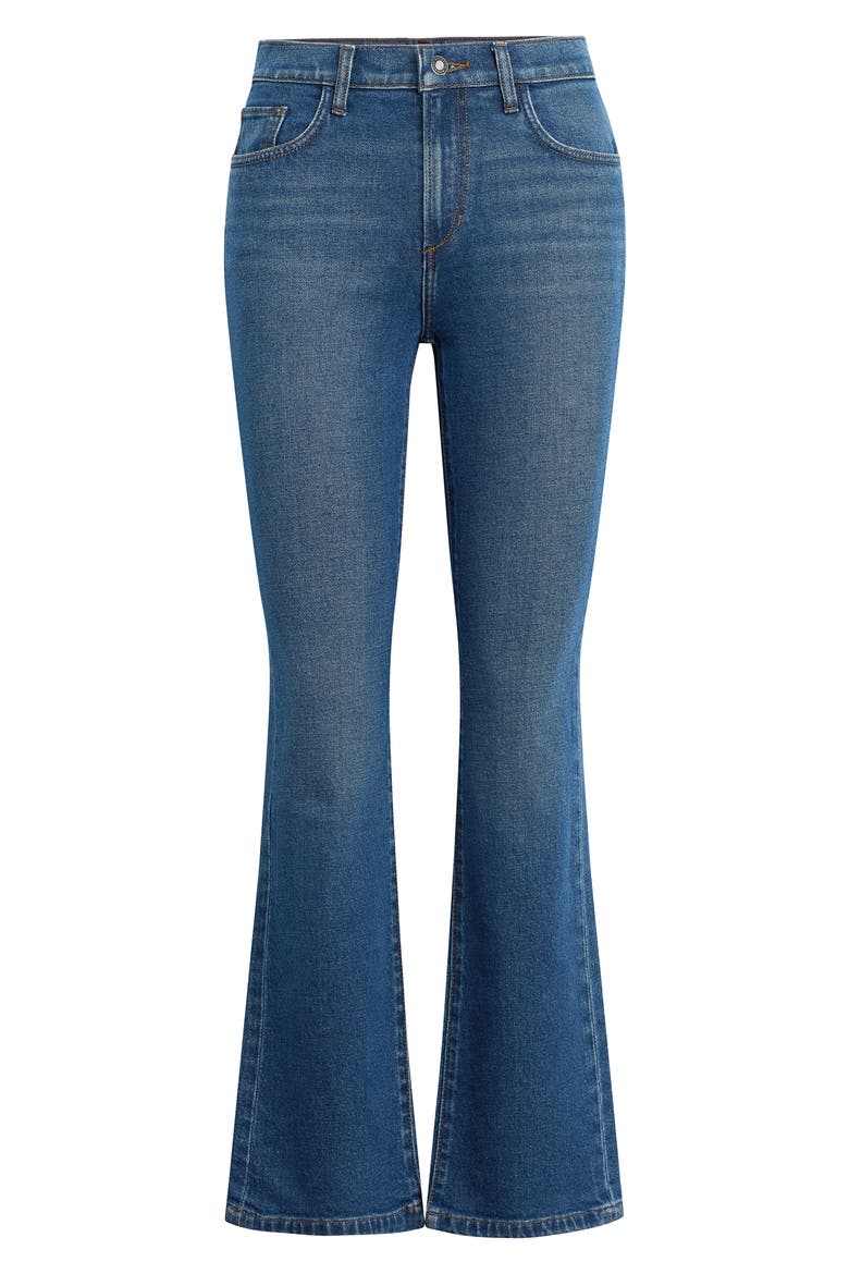 The Morgan Shortie High Waist Bootcut Jeans, Alternate, color, FLAGSTAFF