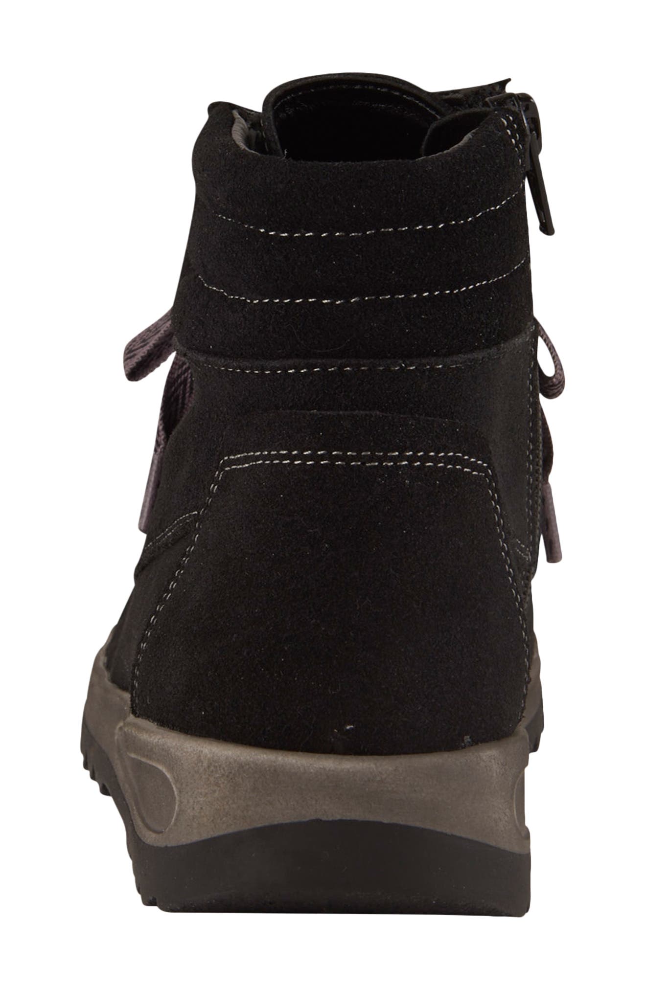 David Tate Sidra Bootie, Alternate, color, Black Suede