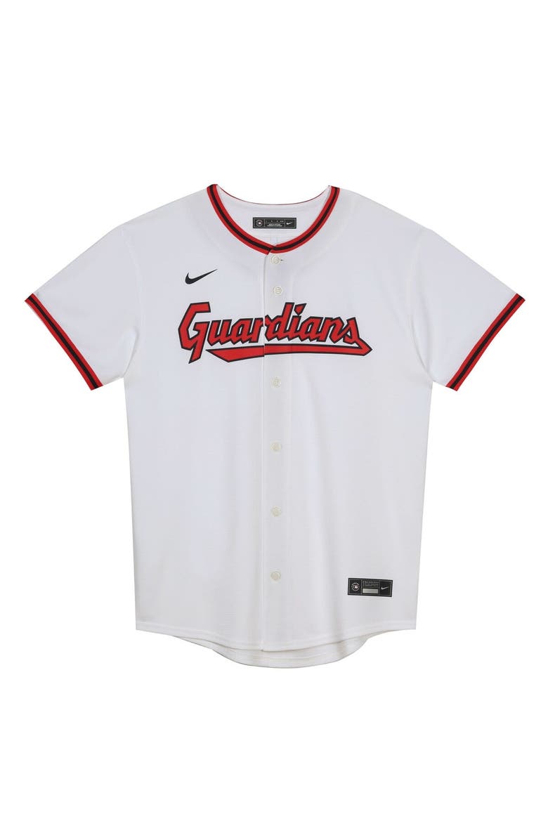 Nike Preschool Nike José Ramírez White Cleveland Guardians Home Player Jersey, Alternate, color, White