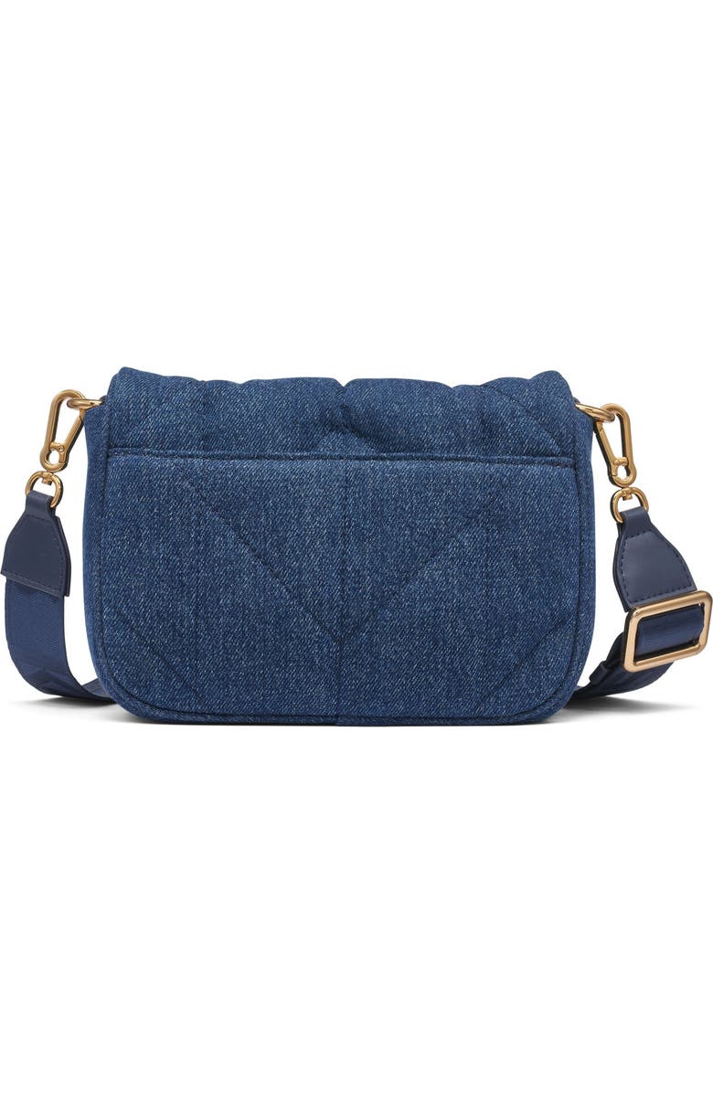 KARL LAGERFELD PARIS Voyage Crossbody, Alternate, color, Washed Denim