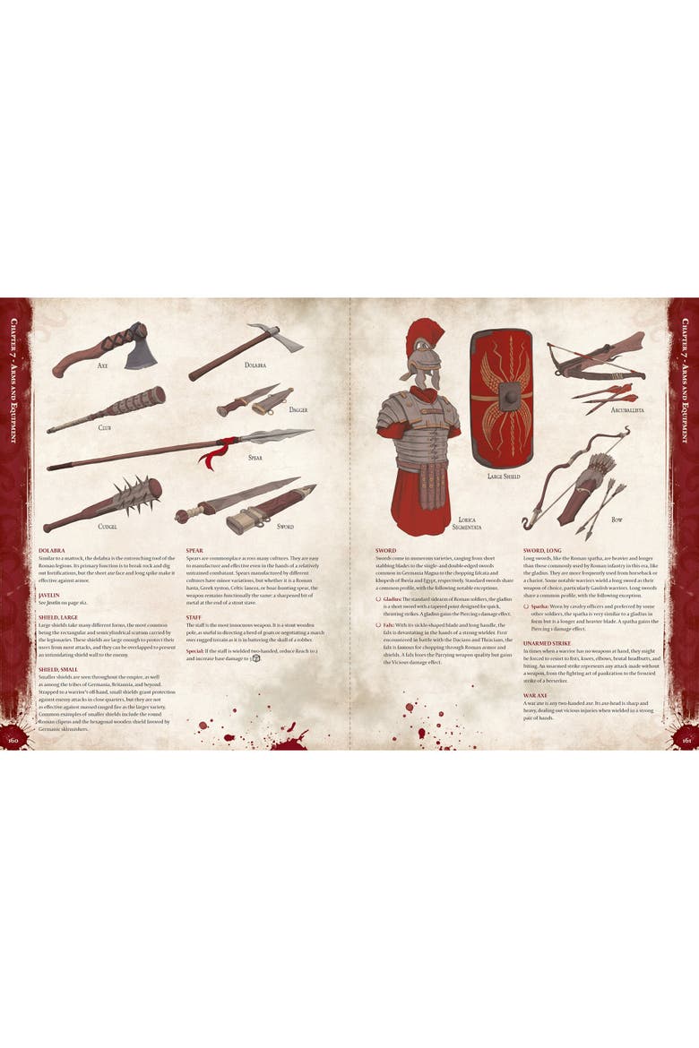 RPG Hardcover Book, Alternate, color, Multicolored