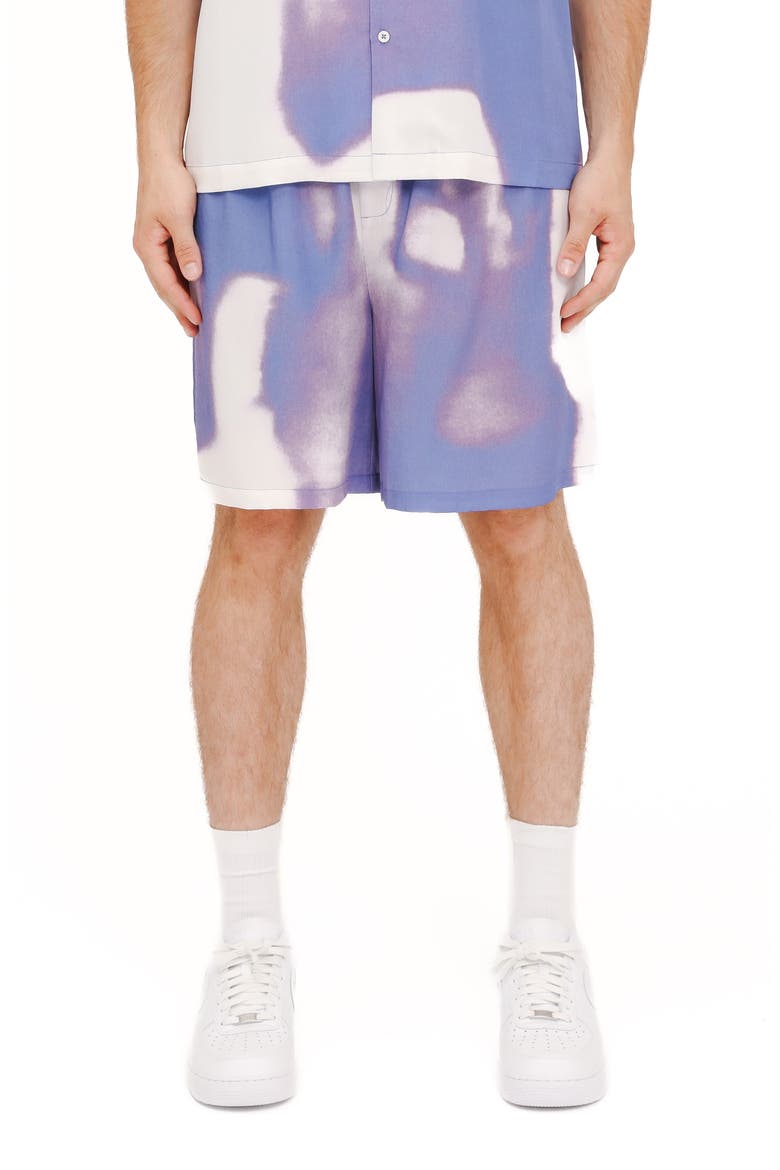 Pull On Shorts, Main, color, PURPLE MULTI
