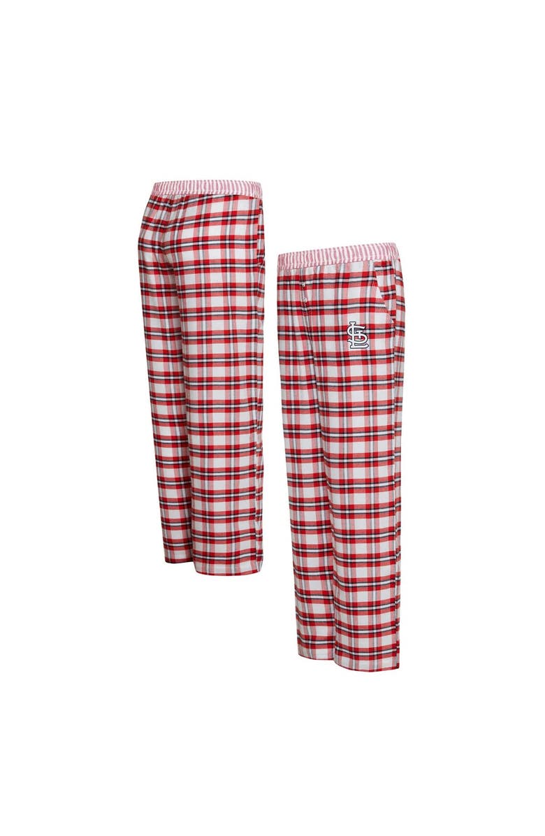 CONCEPTS SPORT Women's Concepts Sport Red/Navy St. Louis Cardinals Sienna Flannel Sleep Pants, Main, color, Red