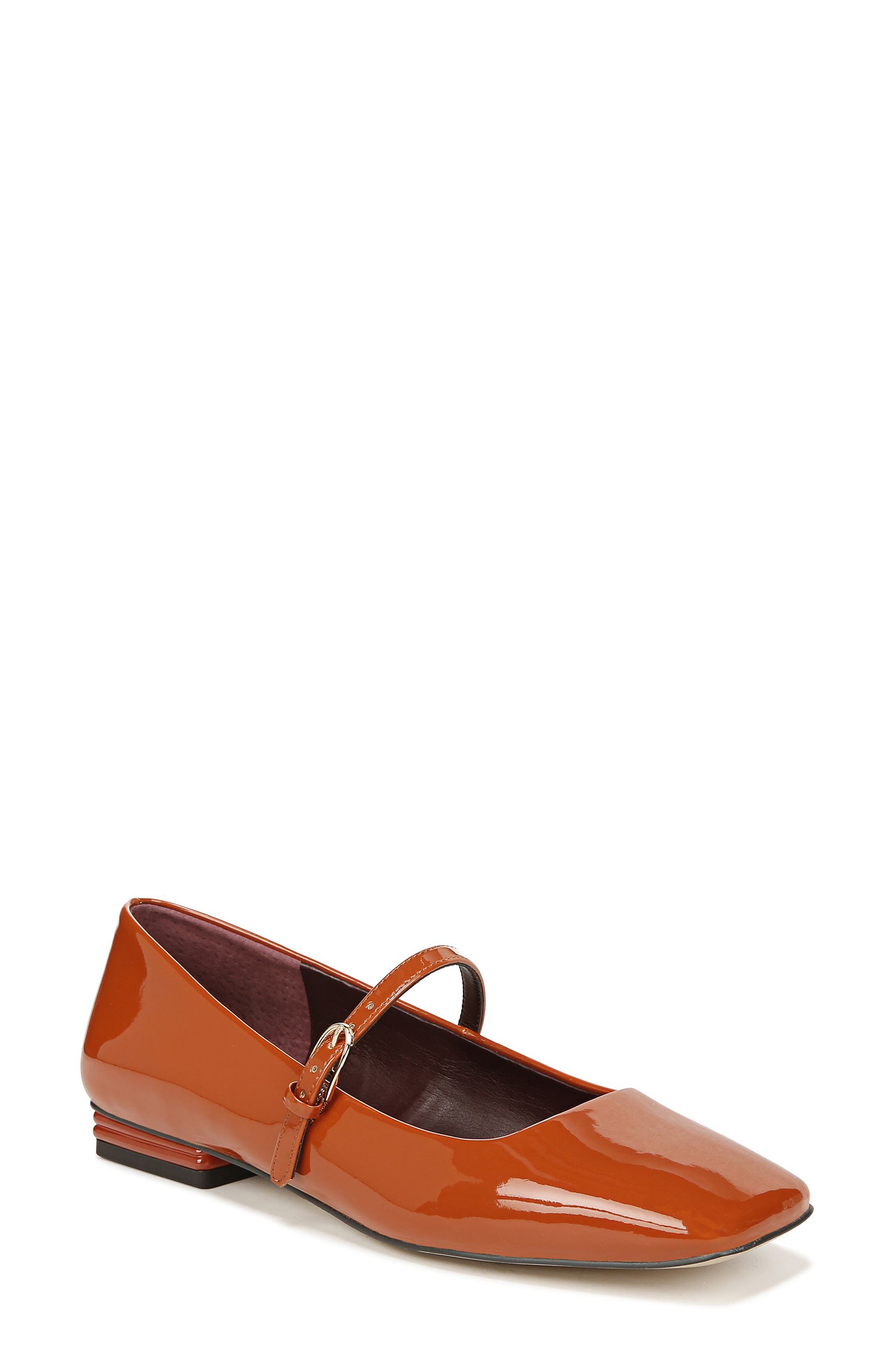 Обувь Franco Sarto Tinsley Square Toe Mary Jane Flat