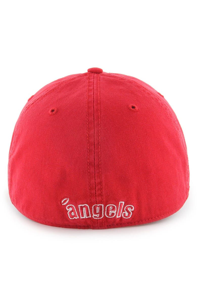 Men's '47 Red Los Angeles Angels Cooperstown Collection Franchise Fitted Hat, Alternate, color, Red