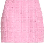 Naked Wardrobe Tweed Miniskirt