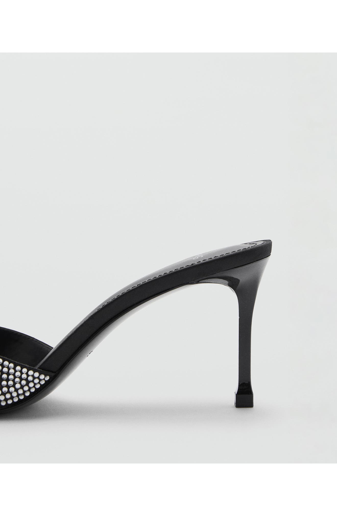 MANGO Rhinestone Sandal, Alternate, color, 