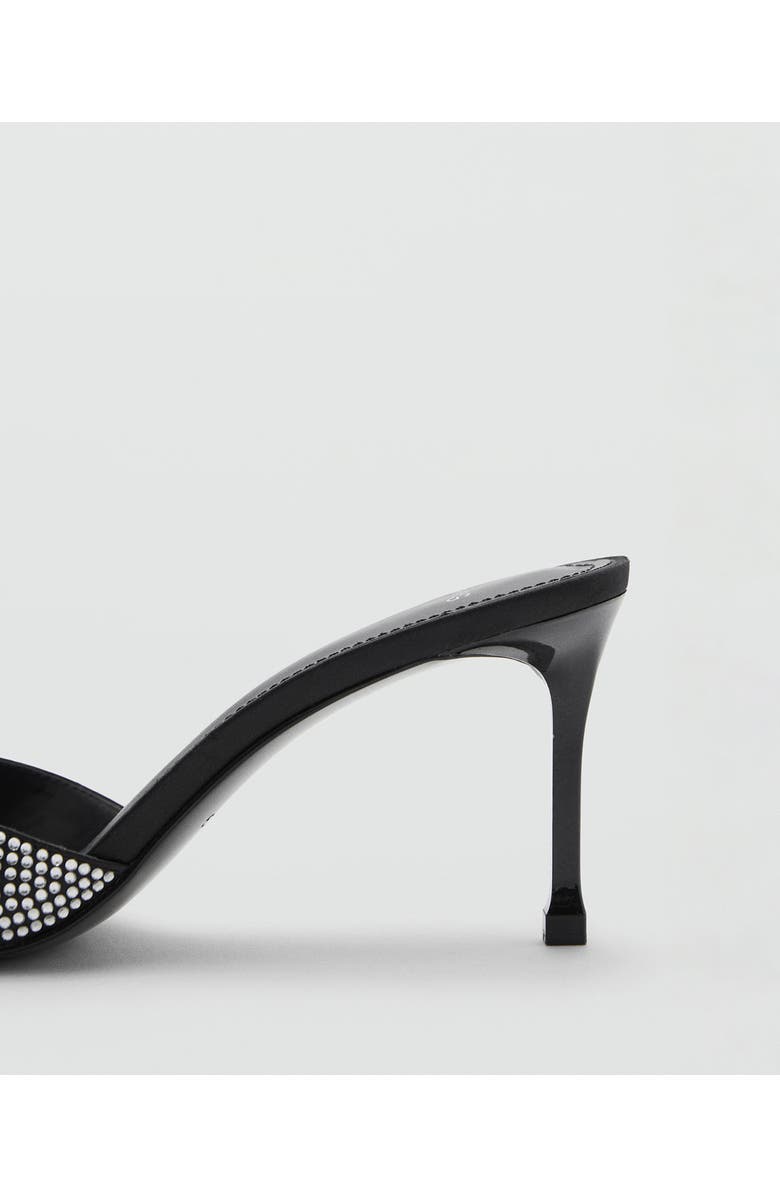 MANGO Rhinestone Sandal, Alternate, color,