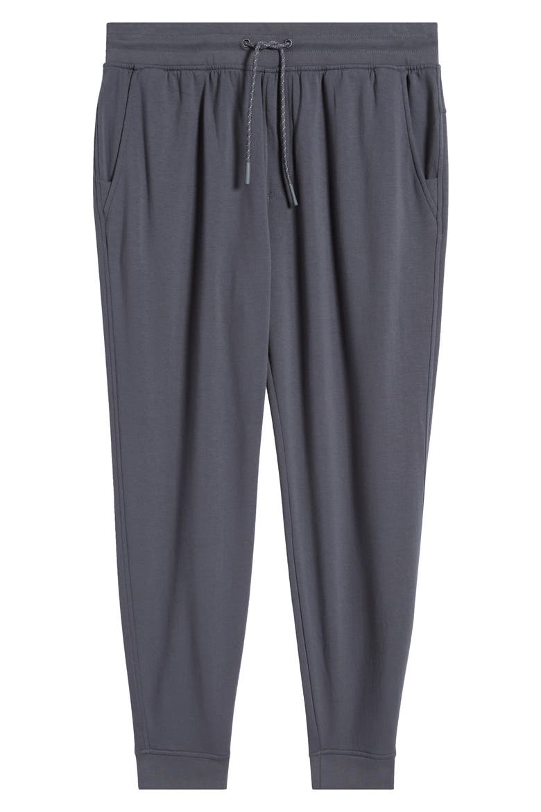 Brushed Fleece Joggers, Alternate, color, STORM CLOUD