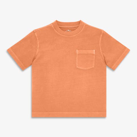 Kids Garment-Dyed Easy Pocket Tee (Toddler, Little Kid, Big Kid)