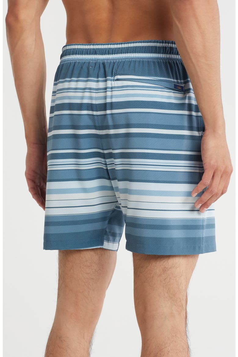 Shorelite Performance Swim Trunks, Alternate, color, ICY WATERS OMBRE