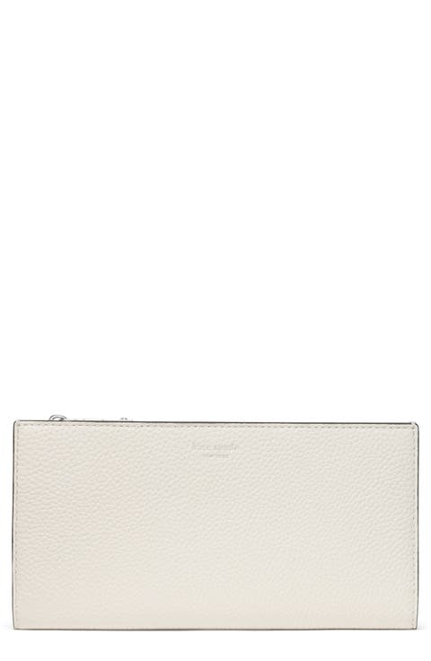 Classic Large Pebbled Leather Continental Wallet