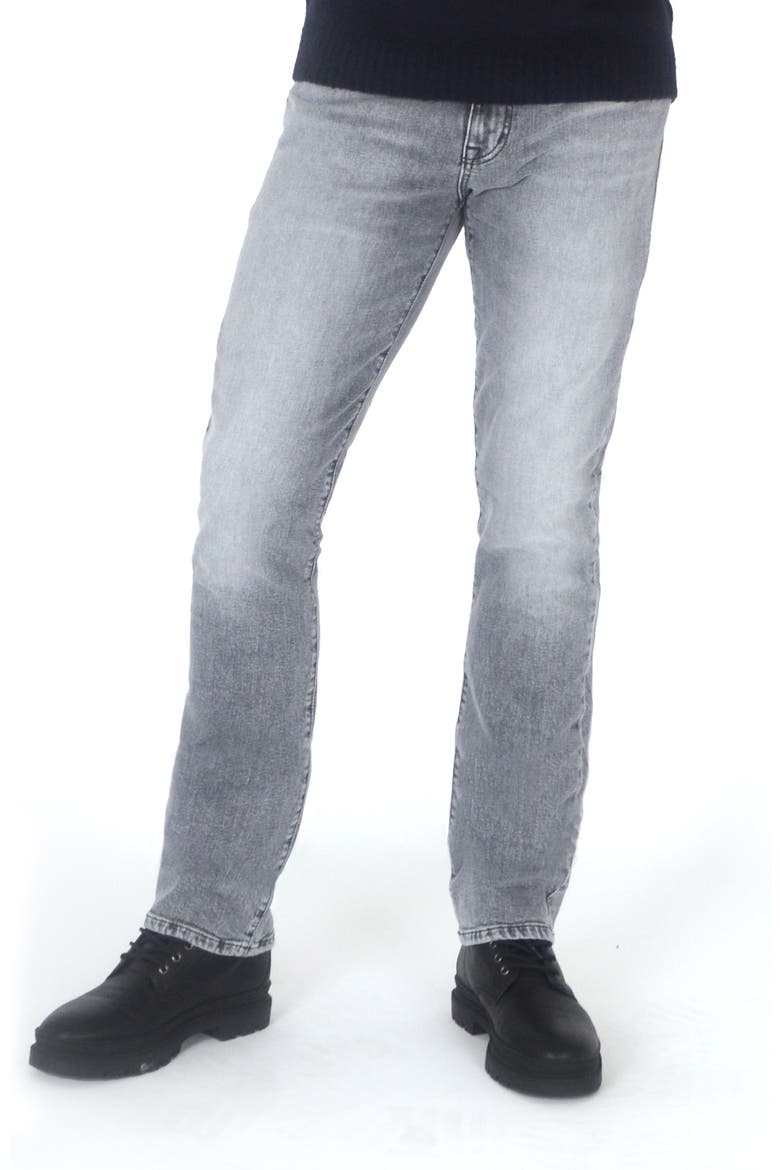 Jimmy Stretch Slim Straight Leg Jeans, Main, color, CLOUD GREY