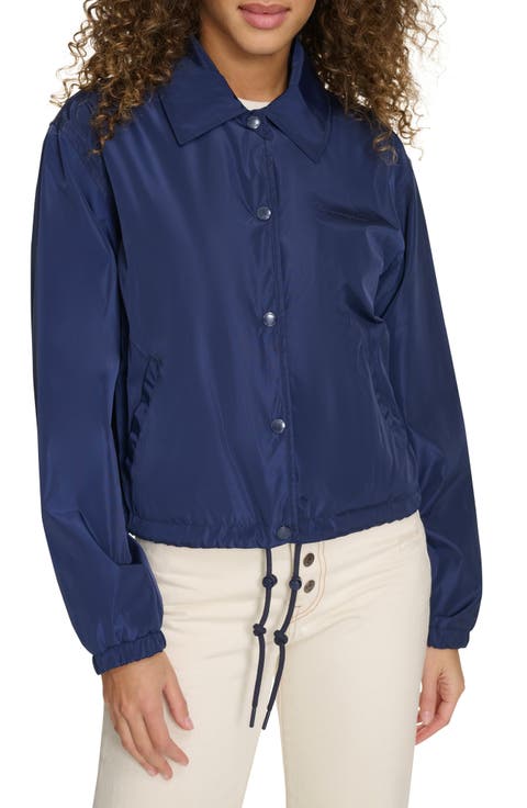 Cropped Coach's Jacket