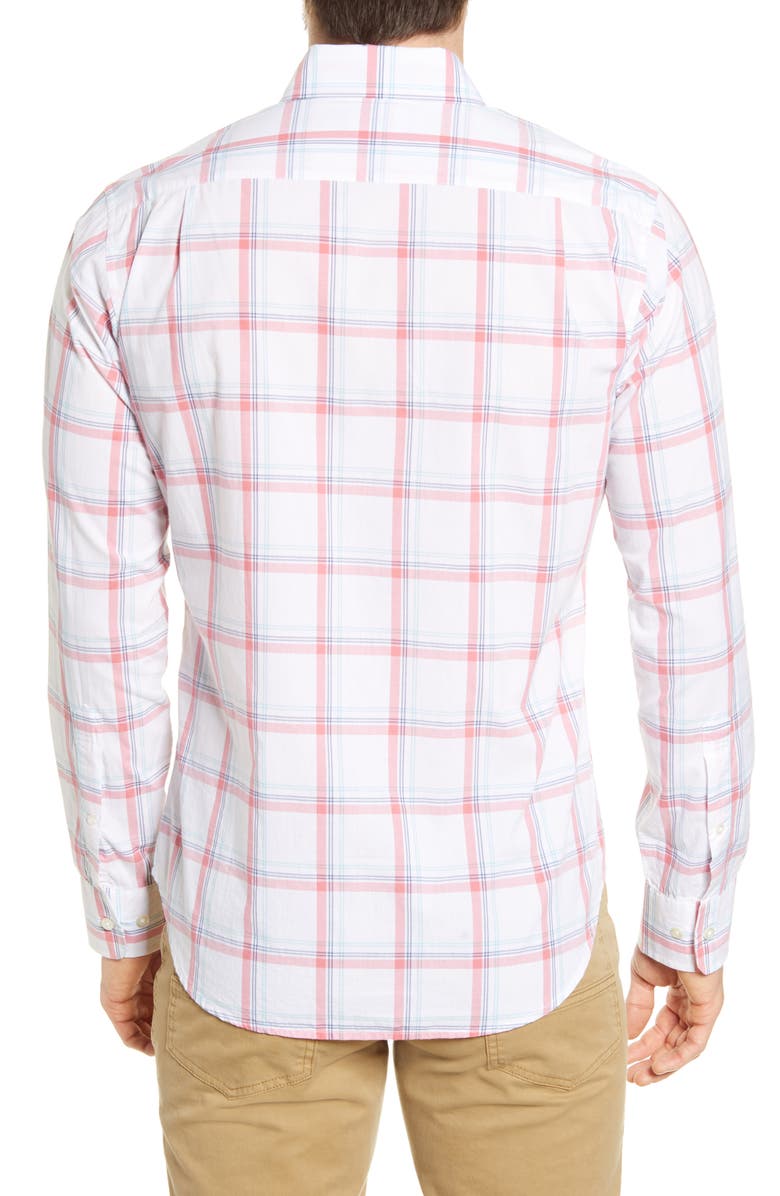 Bonobos Summer Weight Slim Fit Plaid Button-Down Shirt, Alternate, color,