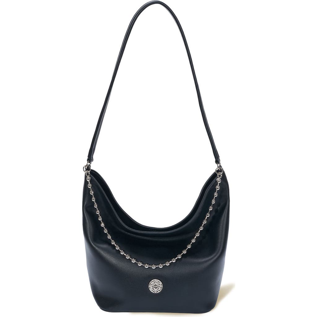 ORYANY ORYANY BALL CHAIN BUCKET SHOULDER BAG