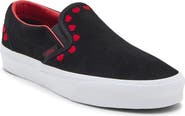Vans Classic Hearts Leather Slip-On Sneaker