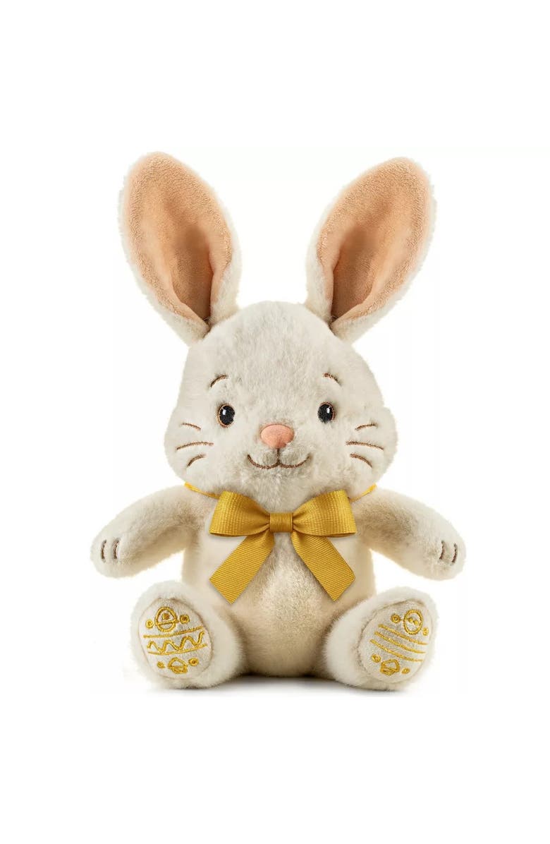 Sperric Easter Plush Baby Bunny with Bow, Main, color, Cream