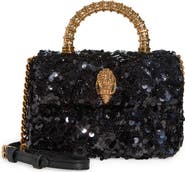 Kurt Geiger London Mini Kensington Sequin Top Handle Bag