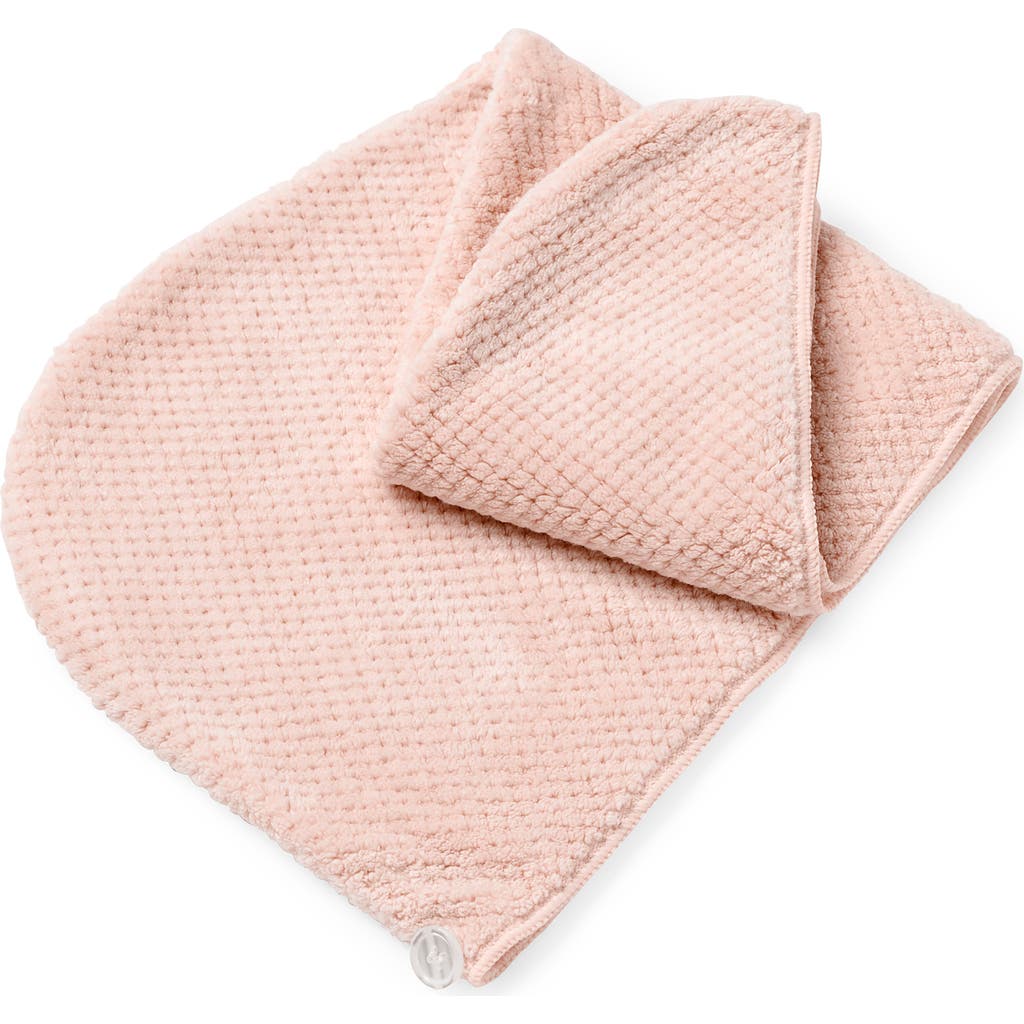 The Hair Edit Smooth & Dry Plush Microfiber Hair Wrap In Transparent