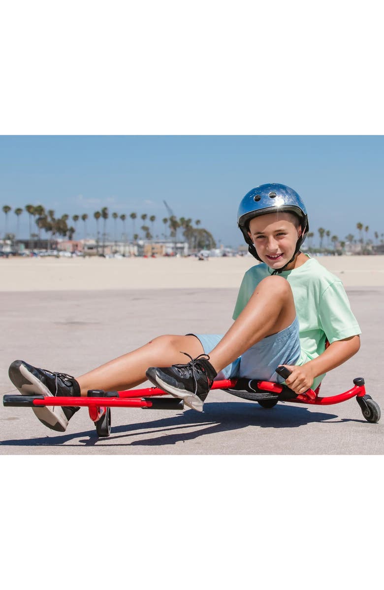 EzyRoller Spinner Bravo Ride on Scooter, Red, Alternate, color, Multicolored