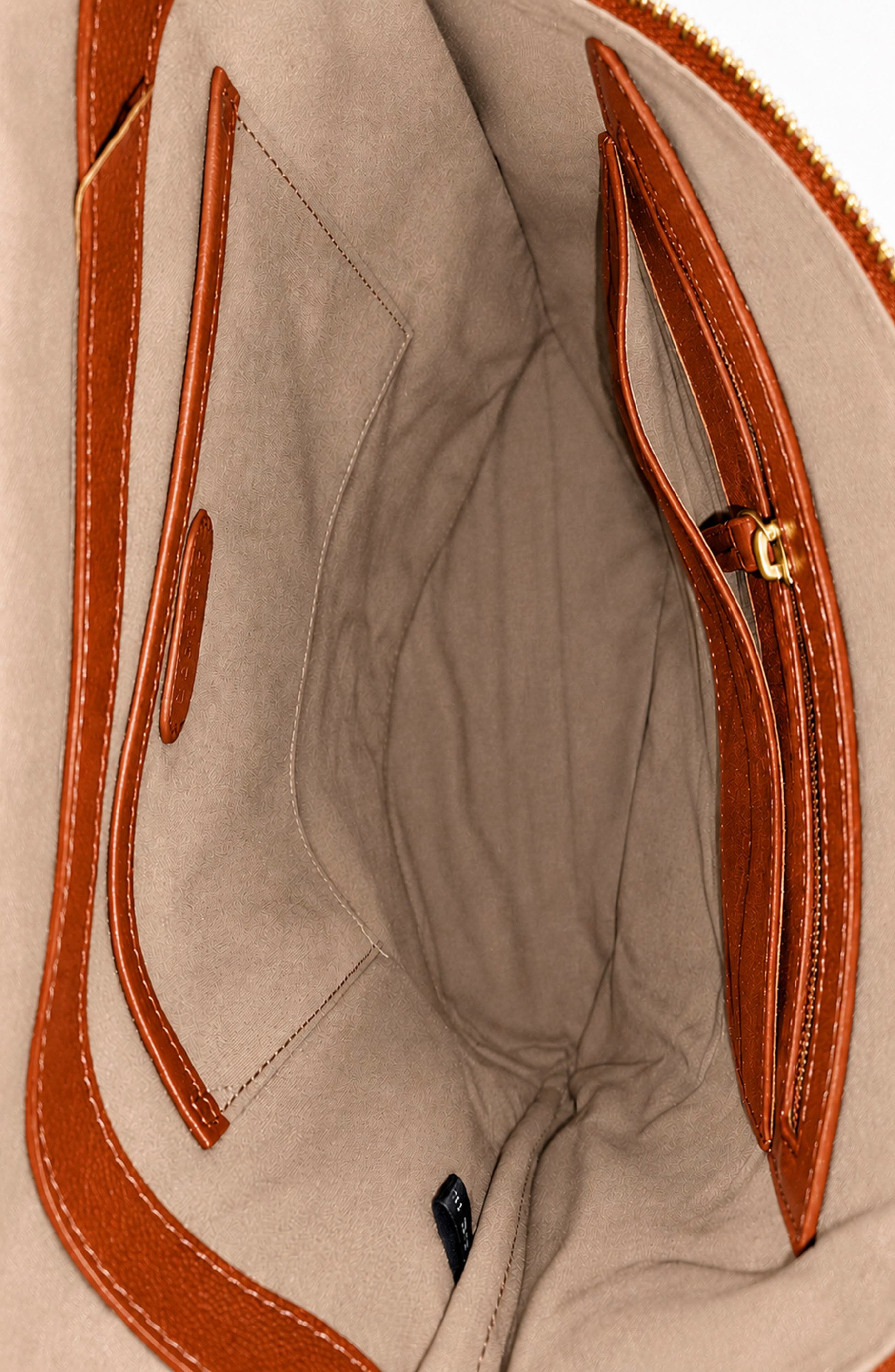 Willow Leather Backpack, Alternate, color, RUST