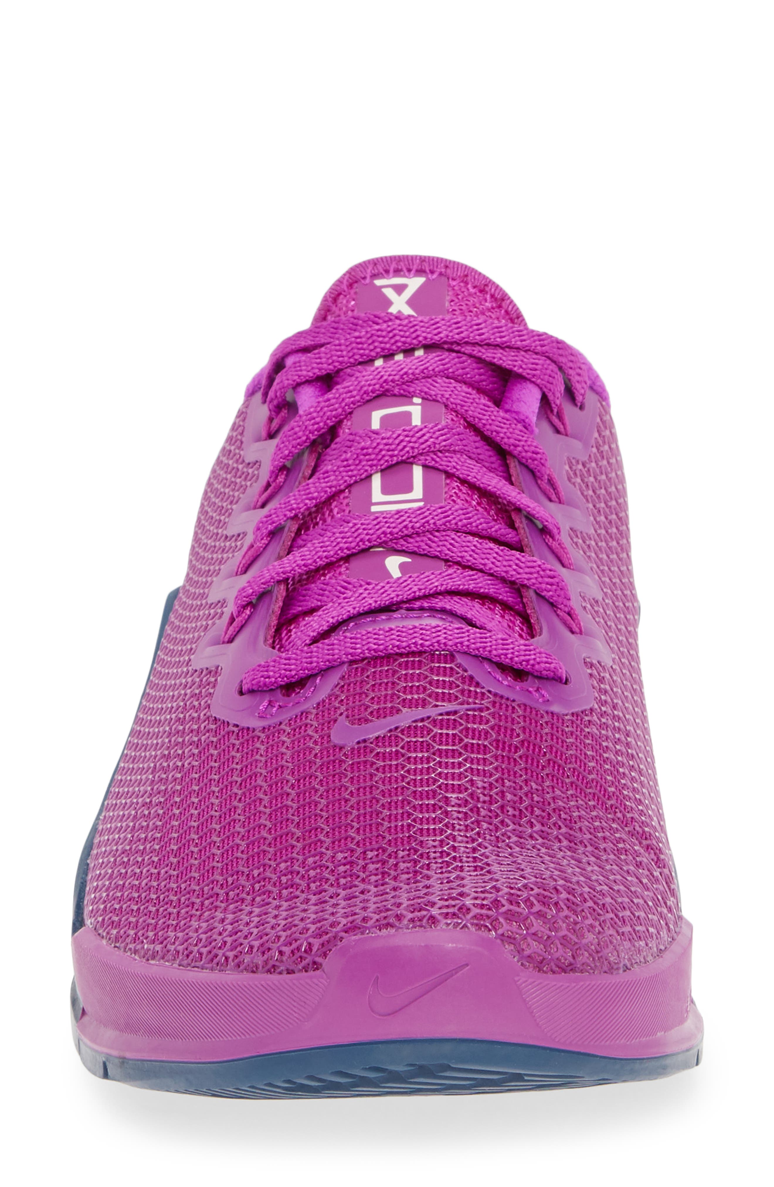 Metcon 5 Training Shoe, Alternate, color, VIVID PURPLE/ VALERIAN BLUE