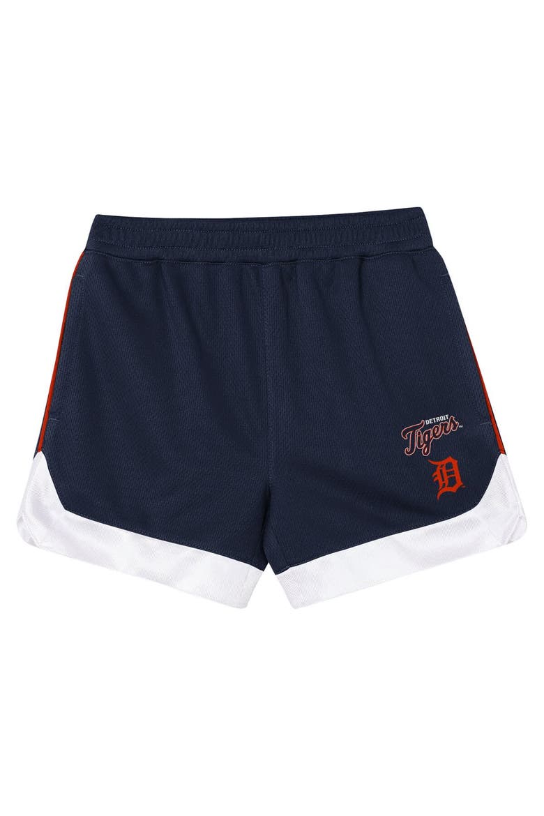 Preschool Outerstuff  Navy Detroit Tigers Pinch Hitter Infielder T-Shirt & Shorts Set, Alternate, color, Navy