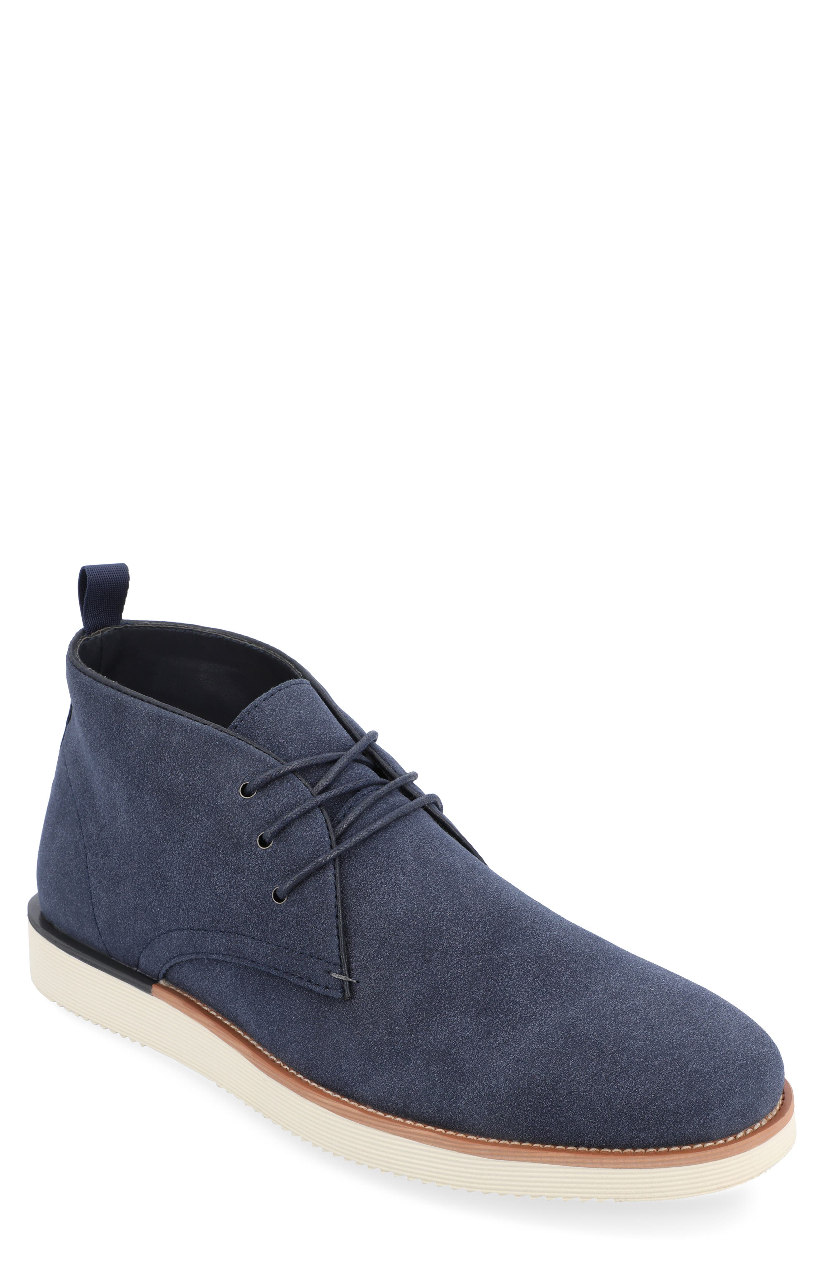 VANCE CO Jimmy Plain Toe Vegan Leather Chukka Boot