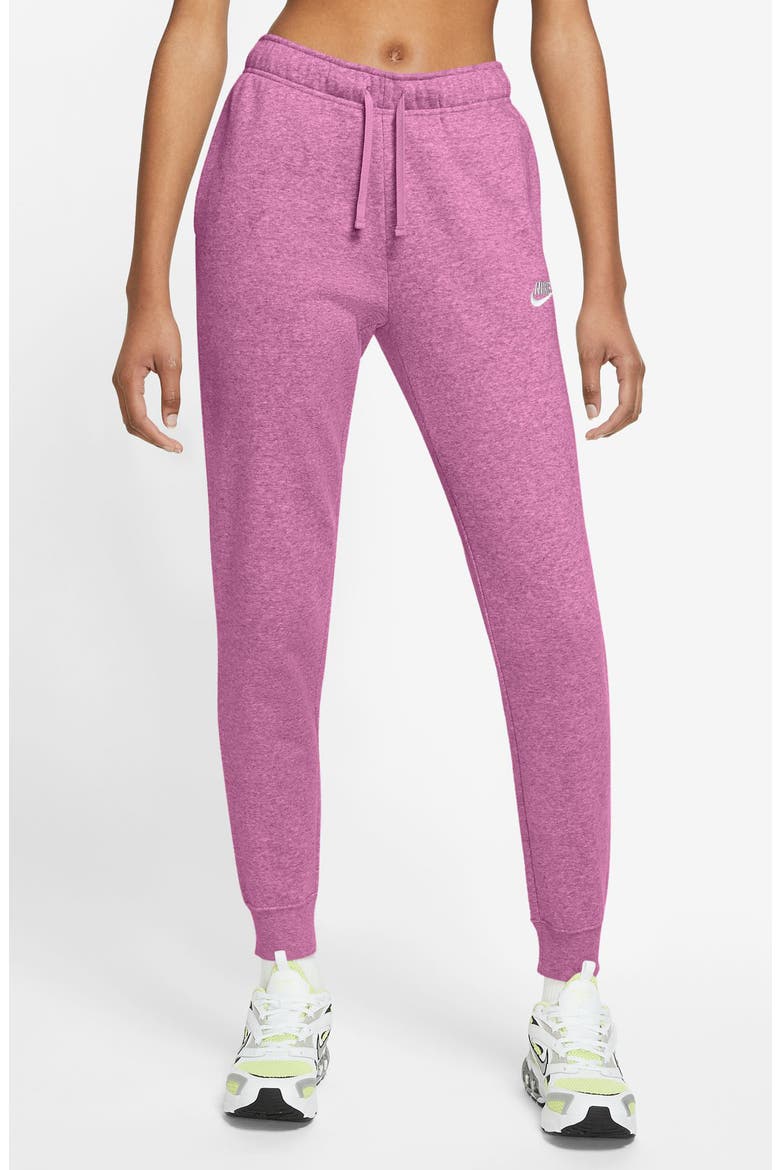 Sportswear Club Fleece Joggers, Main, color, LIGHT MAGENTA