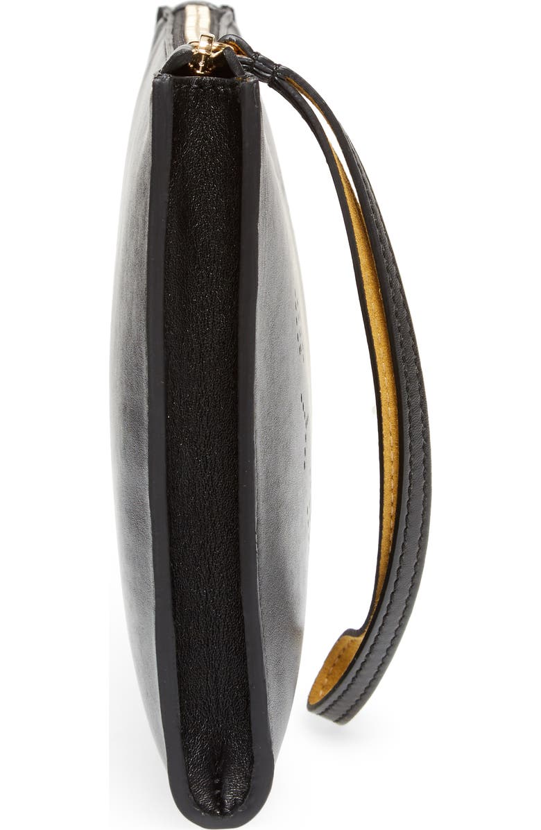 Stella McCartney Alter Faux Nappa Leather Wristlet Clutch, Alternate, color,