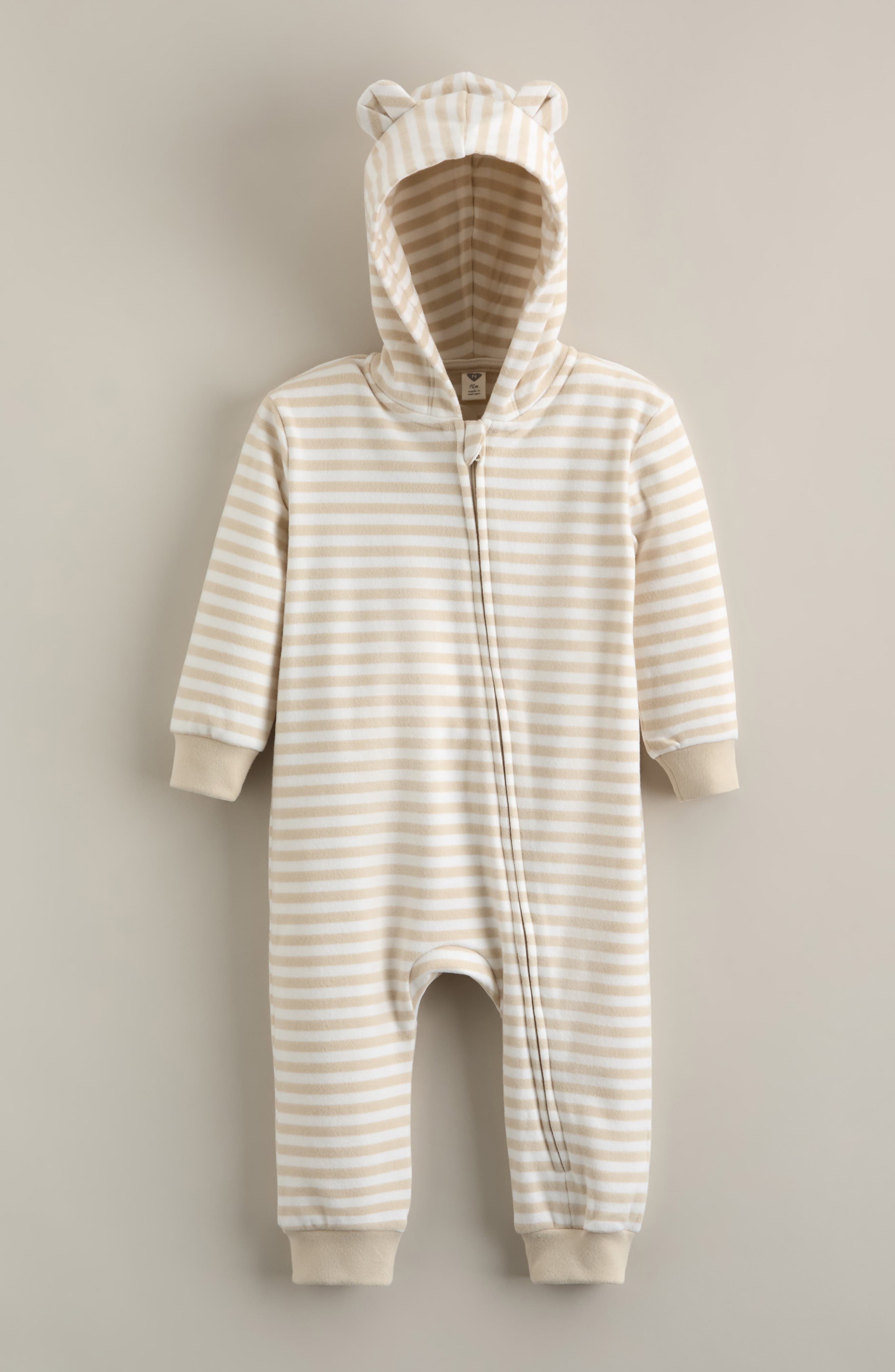 BEIGE - IVORY STRIPE