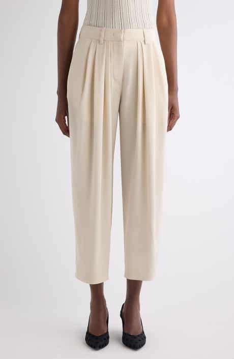 Janice Pleated Ankle Pants