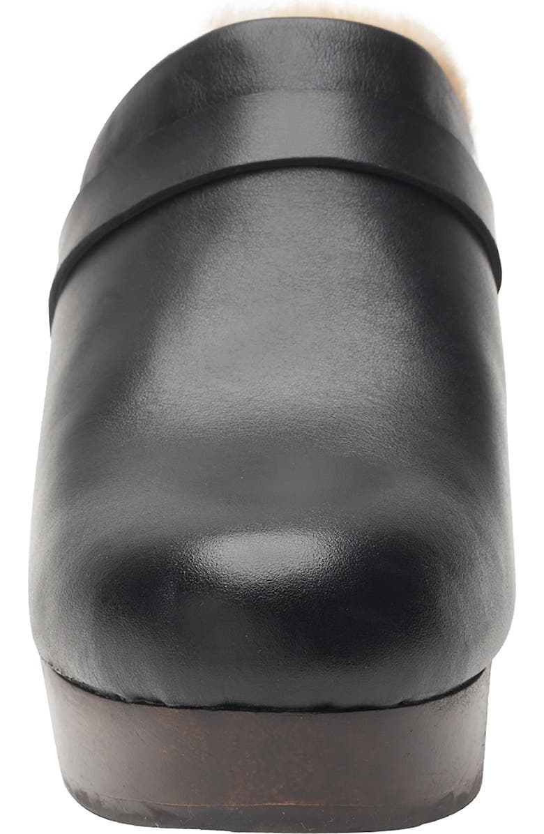 André Assous Sofi Faux Shearling Lined Water Resistant Clog, Alternate, color,