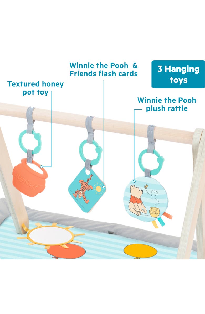 BRIGHT STARTS Disney Baby WINNIE THE POOH Once Upon a Tummy Time Activity Gym, Alternate, color, Multicolored