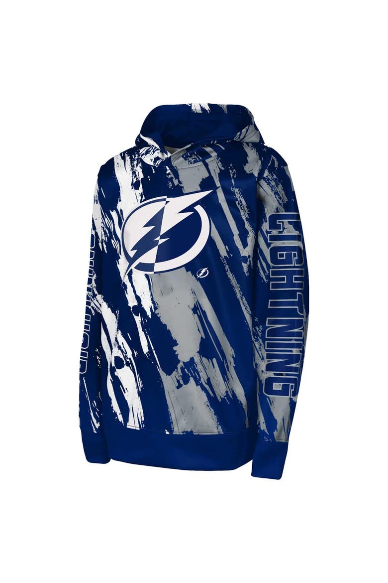 Youth Blue Tampa Bay Lightning Master Snipe Pullover Hoodie, Alternate, color, Blue