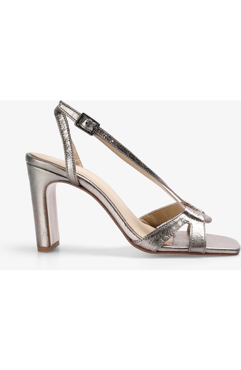 Scalpers Metallic Heel Sandal, Main, color, Oldgold