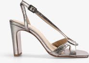 Scalpers Metallic Heel Sandal